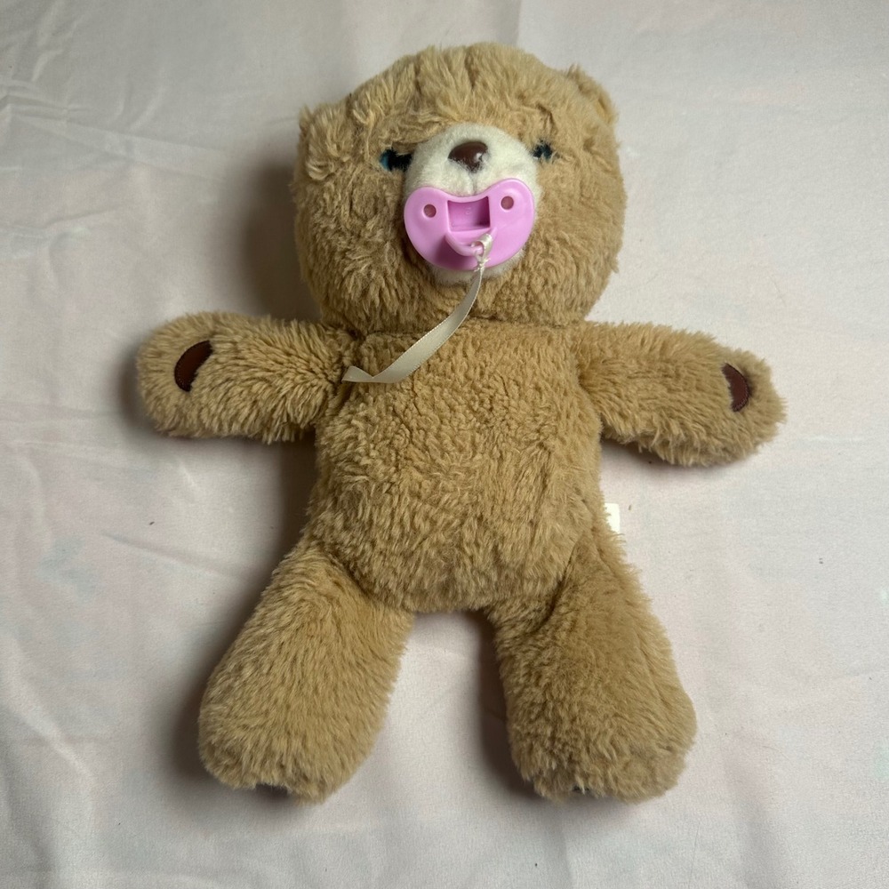 Little Live Pets Cozy Dozy Cubbies Bear Interactive Pacifier Sounds Teddy Works